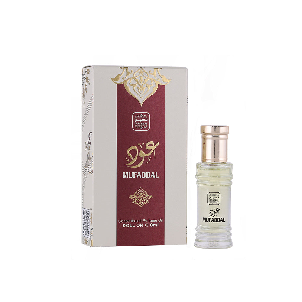 Attar Mufaddal Perfume Oil Dahan Al Oud Mufaddal- Attar Oil (6ml)